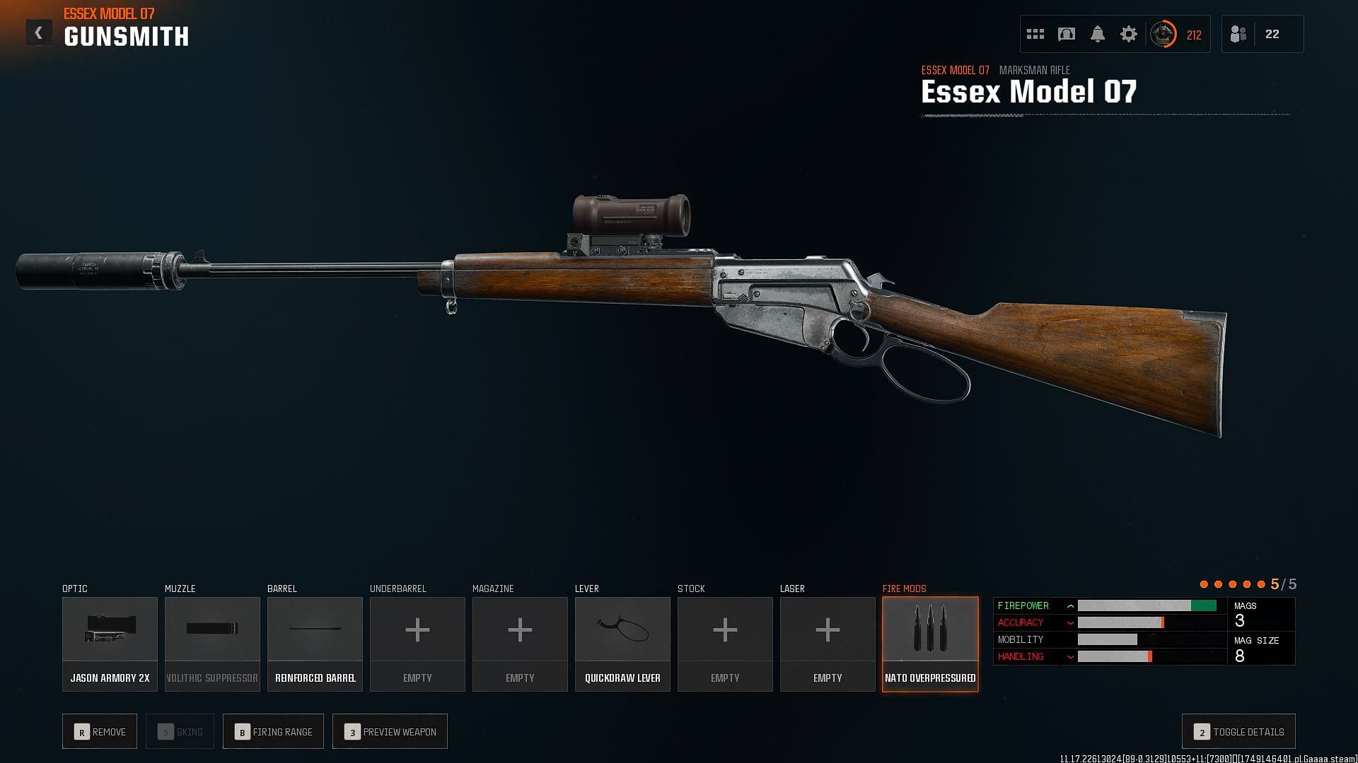 Building the best one-shot Essex Model 07 loadout in Warzone Season 4 (Image via Sportskeeda Gaming || Activision)